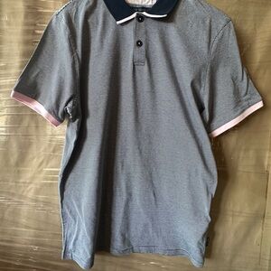 Ted Baker Gray Polo Shirt with Classic Design
